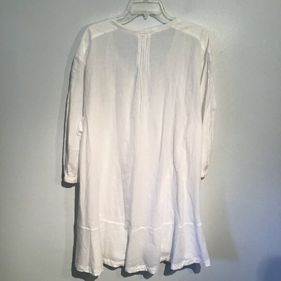 H&M White Lightweight Cotton Tunic  Size XL - Picture 11 of 12